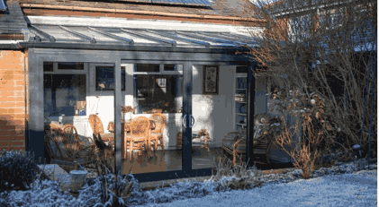 Having replaced old conservatories with new structures