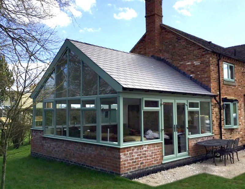New Extension with Supalite roof